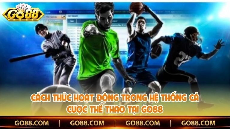Cách thức hoạt động trong hệ thống cá cược thể thao tại Go88