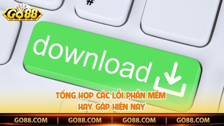 Tổng hợp các lỗi phần mềm hay gặp hiện nay