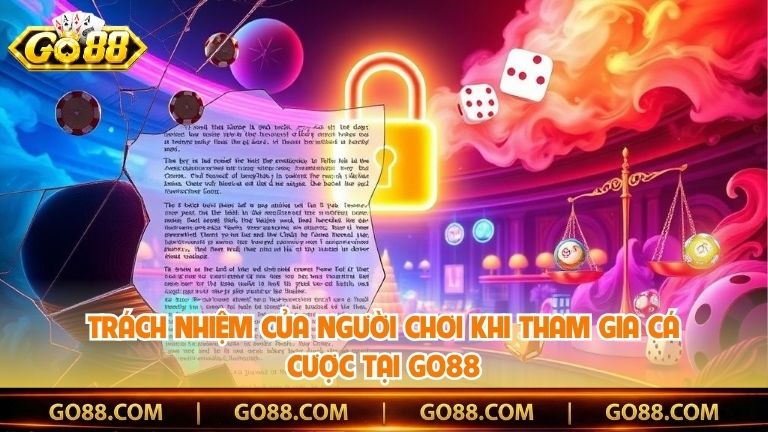 Trách nhiệm của người chơi khi tham gia cá cược tại Go88